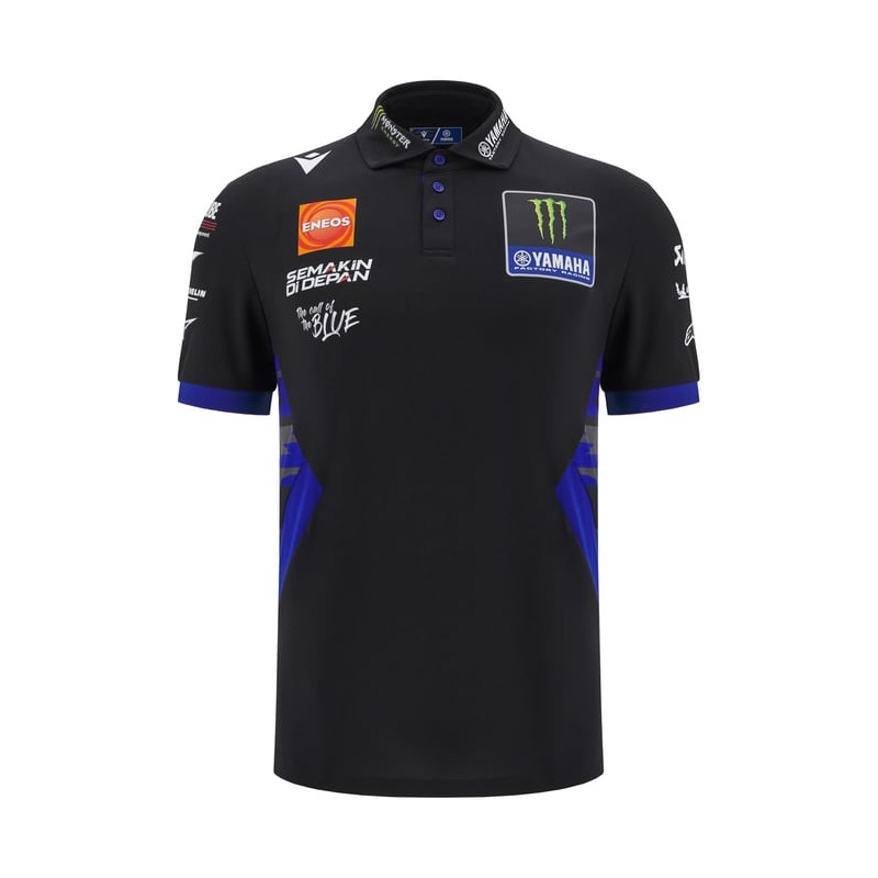 Yamaha MotoGP Factory Racing – POLO TEAM POLY MAGLIA - MACRON - Stagione 2025 Yamaha MotoGP Factory Racing – POLO TEAM POLY MAGLIA - MACRON - Stagione 2025