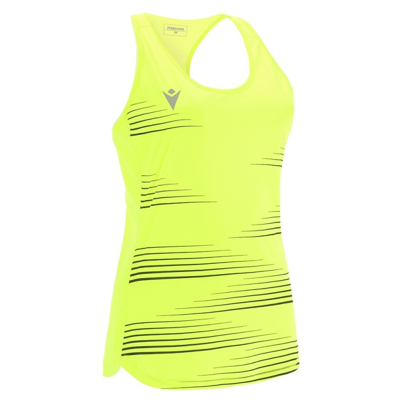 SHIRT SINGLET WOMAN RUNNING ATHLETICS DOLLY - MACRON - Size XS - 2XL - Picture 16 of 17