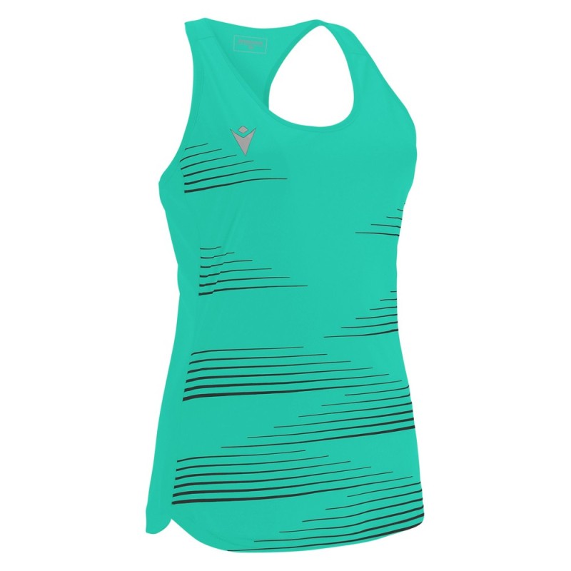 SHIRT SINGLET WOMAN RUNNING ATHLETICS DOLLY - MACRON - Size XS - 2XL - Picture 17 of 17