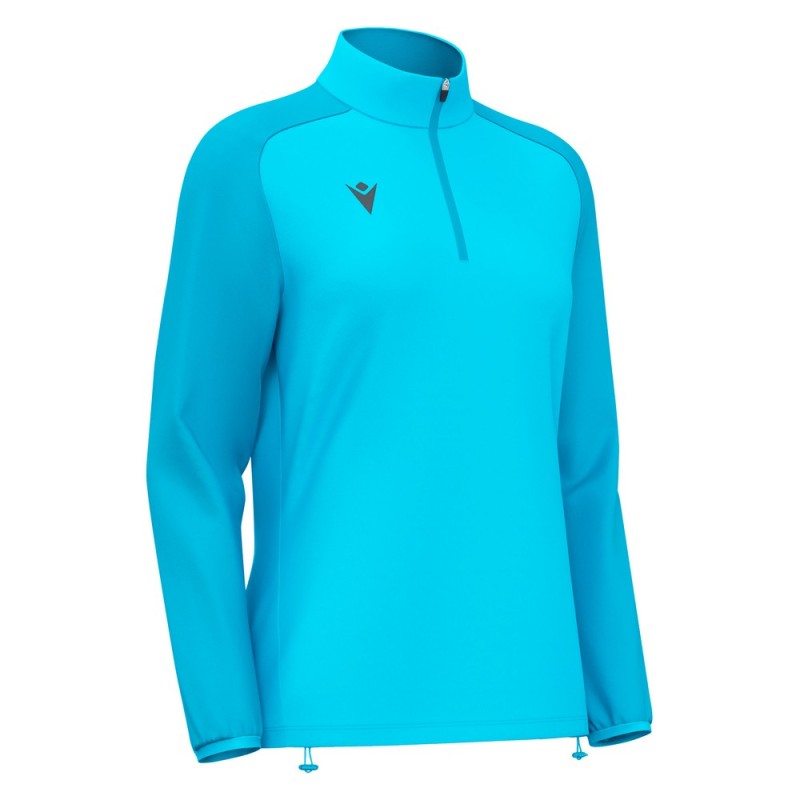WOMAN SWEATSHIRT TRACKSUIT JACKET LENA TRAINING OUTDOOR - MACRON - 3XS to 3XL - Picture 16 of 17