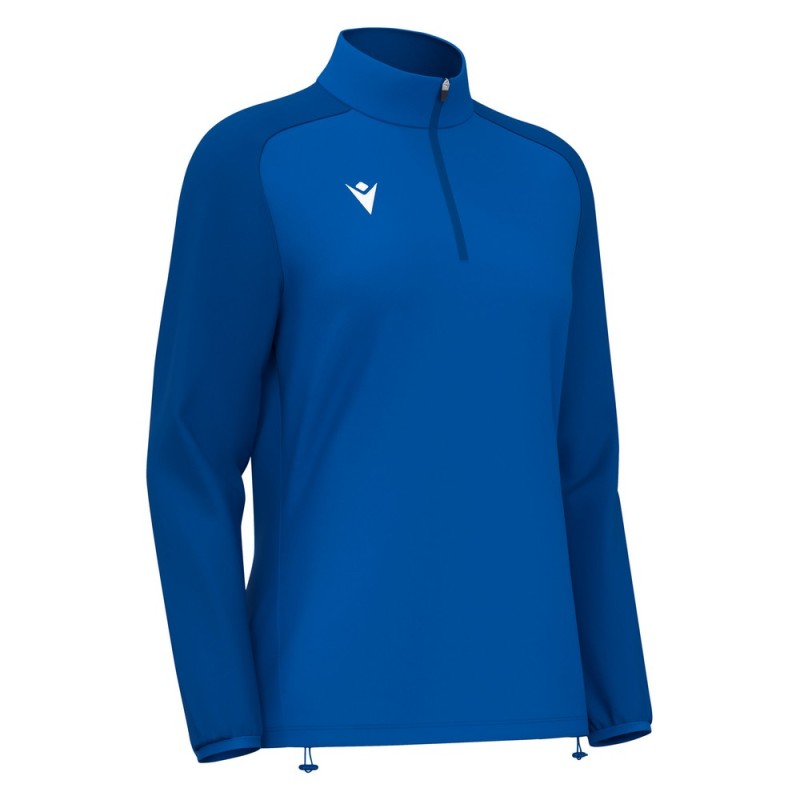 WOMAN SWEATSHIRT TRACKSUIT JACKET LENA TRAINING OUTDOOR - MACRON - 3XS to 3XL - Picture 11 of 17