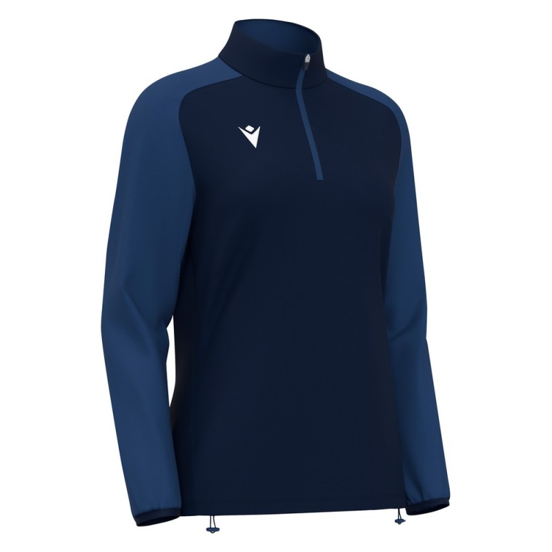 WOMAN SWEATSHIRT TRACKSUIT JACKET LENA TRAINING OUTDOOR - MACRON - 3XS to 3XL - Picture 14 of 17
