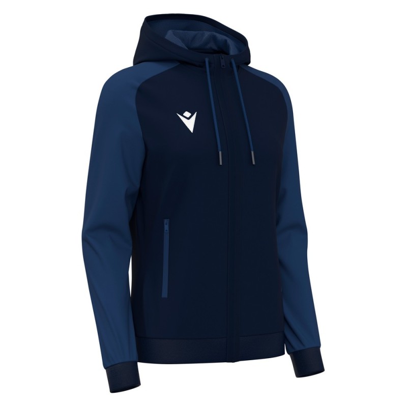 WOMAN SWEATSHIRT HOODY PRESENTATION TRACKSUIT TOP ATLAS - MACRON - 3XS to 3XL - Picture 16 of 17