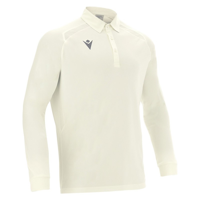 CAMISETA CRICKET HUTTON ML - MACRON - Tamaños 4XS - 4XL