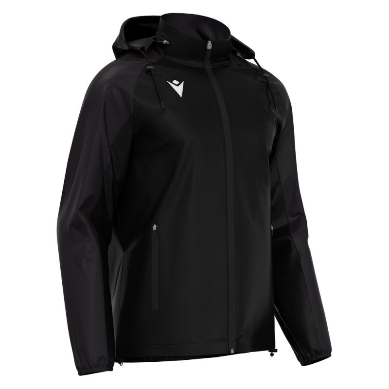WINDBREAKER WATERPROOF FULL ZIP HOOD RIVENDELL - MACRON - Sizes 3XS to 4XL