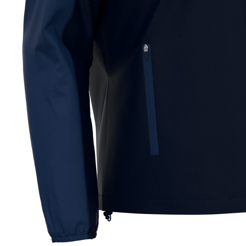 WINDBREAKER WATERPROOF FULL ZIP HOOD RIVENDELL - MACRON - Sizes 3XS to 4XL - Picture 10 of 11