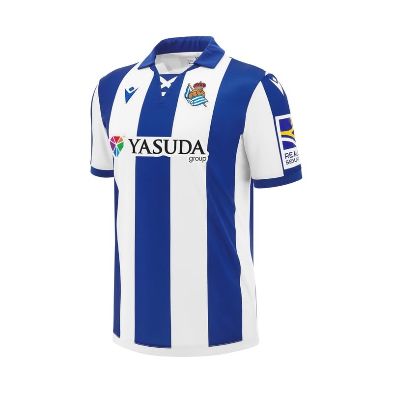 REAL SOCIEDAD - MAILLOT MATCH HOME - MACRON - Saison 2024/25