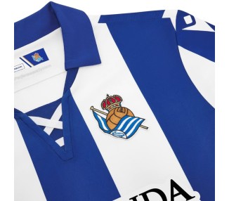REAL SOCIEDAD - MAILLOT MATCH HOME - MACRON - Saison 2024/25