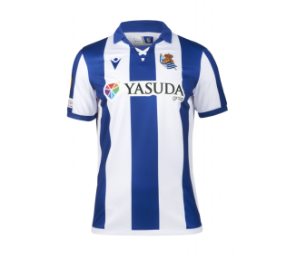 REAL SOCIEDAD UEFA EDITION - CAMISETA MATCH HOME - MACRON - Temporada 24/25