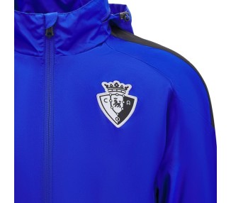 OSASUNA – CHAQUETA IMPERMEABLE STAFF - MACRON - Temporada 2024/25