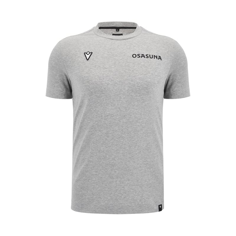 OSASUNA – MAGLIA T-SHIRT COTONE GRY - MACRON - St. 2024/25 OSASUNA – MAGLIA T-SHIRT COTONE GRY - MACRON - St. 2024/25