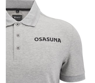 OSASUNA – POLO T-SHIRT BAUMWOLLE TRIKOT GRY - MACRON - Saison 2024/25