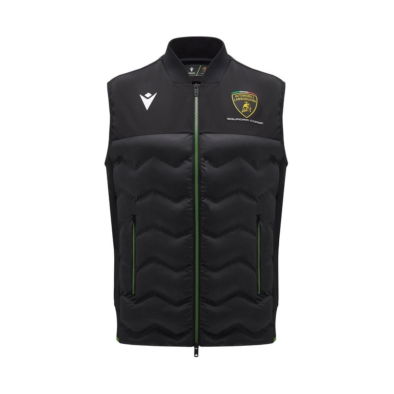 LAMBORGHINI RACING TEAM – PADDED JACKET GILET BOMBER - MACRON - 2025 LAMBORGHINI RACING TEAM – PADDED JACKET GILET BOMBER - MACRON - 2025