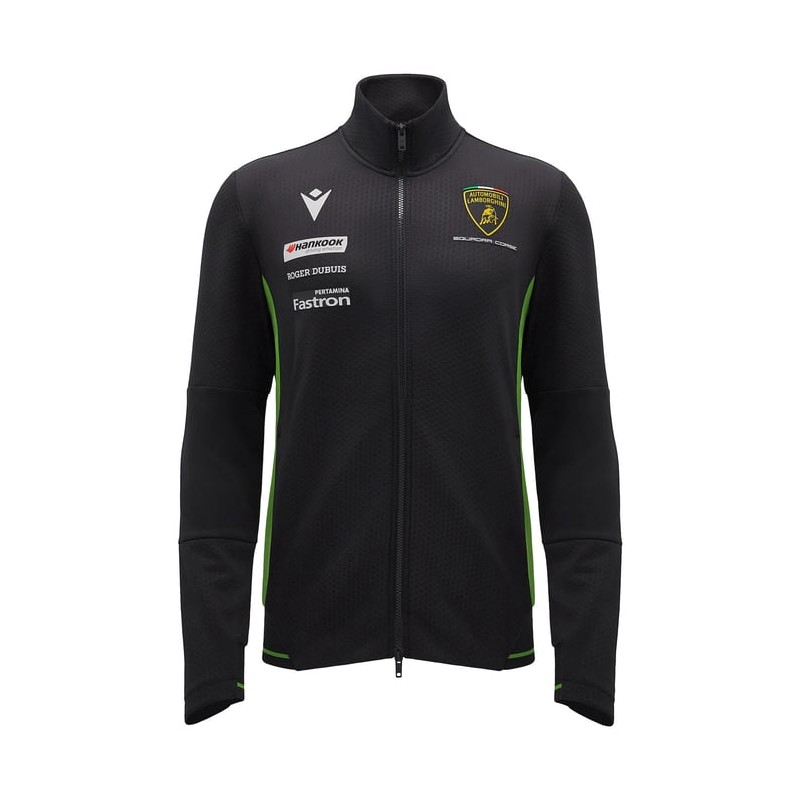 LAMBORGHINI RACING TEAM – SWEATSHIRT STF WITH ZIP - MACRON - Season 2025 LAMBORGHINI RACING TEAM – SWEATSHIRT STF WITH ZIP - MACRON - Season 2025