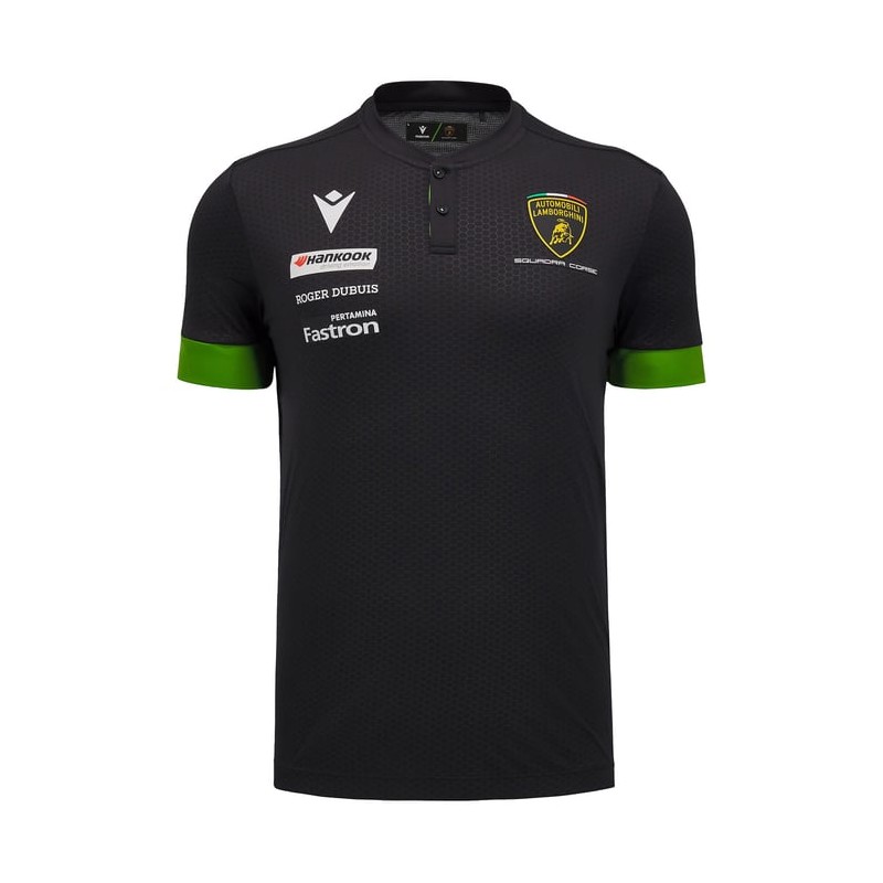 LAMBORGHINI RACING TEAM – POLO STF ATH POLY SHIRT - MACRON - Season 2025 LAMBORGHINI RACING TEAM – POLO STF ATH POLY SHIRT - MACRON - Season 2025