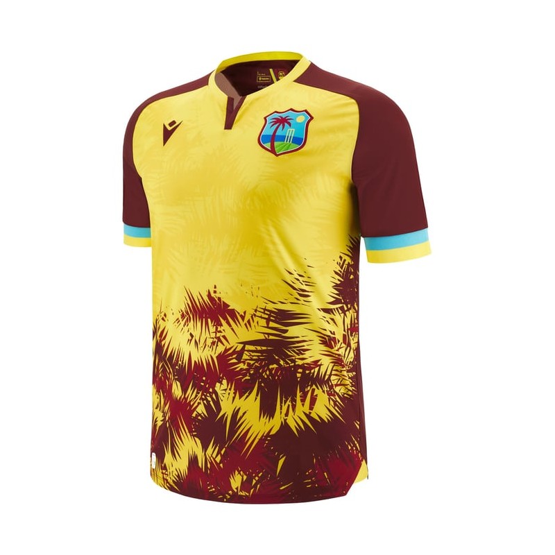 WEST INDIES CRICKET - MATCH SHIRT T20 - MACRON - Season 2024/25 WEST INDIES CRICKET - MATCH SHIRT T20 - MACRON - Season 2024/25
