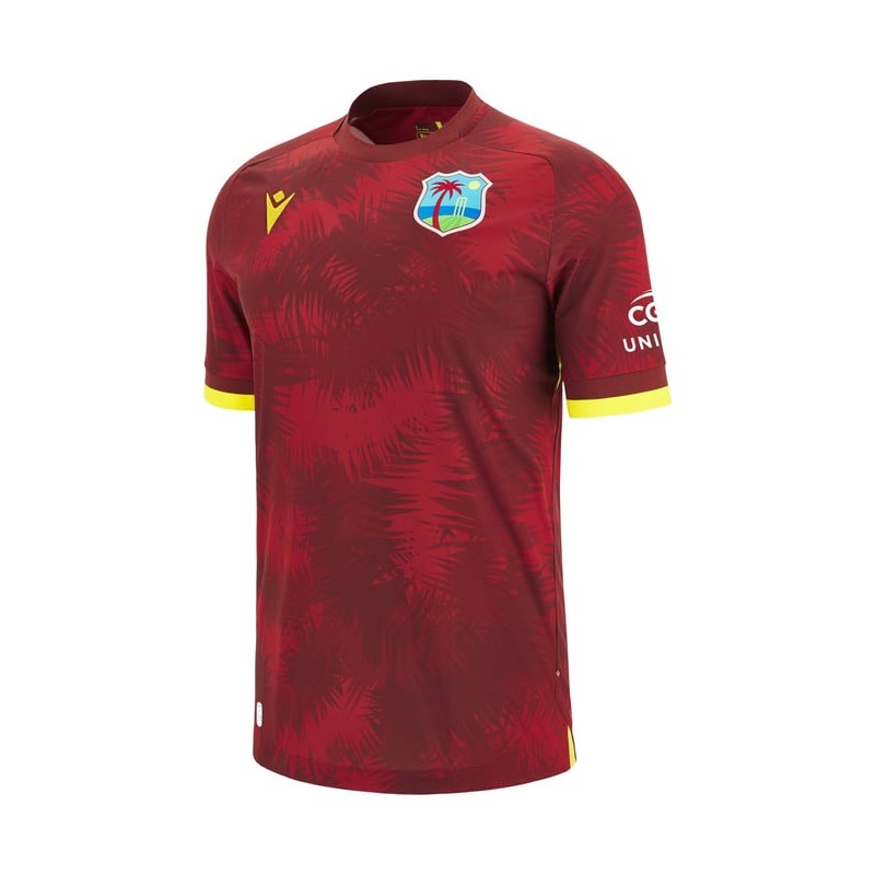 WEST INDIES CRICKET - MATCH SHIRT ODI - MACRON - Season 2024/25 WEST INDIES CRICKET - MATCH SHIRT ODI - MACRON - Season 2024/25