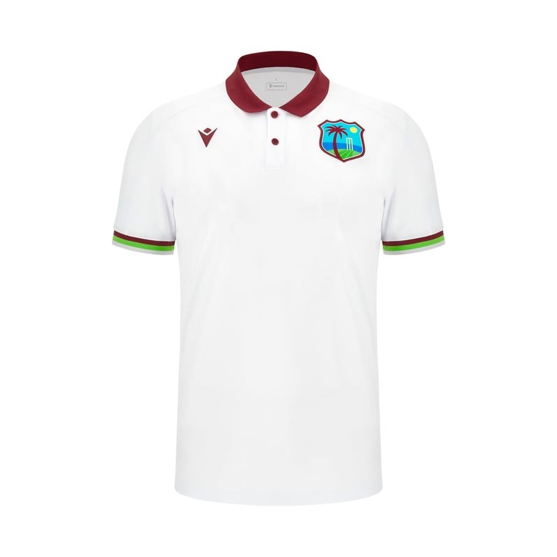 WEST INDIES CRICKET – POLO TRAVEL POLY SHIRT WHI - MACRON - Season 2024/25 WEST INDIES CRICKET – POLO TRAVEL POLY SHIRT WHI - MACRON - Season 2024/25