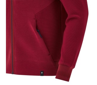 WEST INDIES CRICKET – SWEATSHIRT HOODIE ZIP POLY - MACRON - Season 2024/25