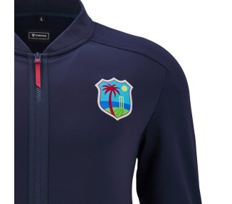 WEST INDIES CRICKET – SWEATSHIRT ATHLEISURE ZIP - MACRON - Season 2024/25