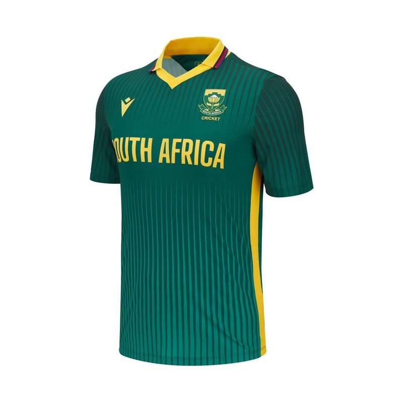 SOUTH AFRICA CRICKET - MATCH SHIRT ODI SS - MACRON - Season 2024/25 SOUTH AFRICA CRICKET - MATCH SHIRT ODI SS - MACRON - Season 2024/25