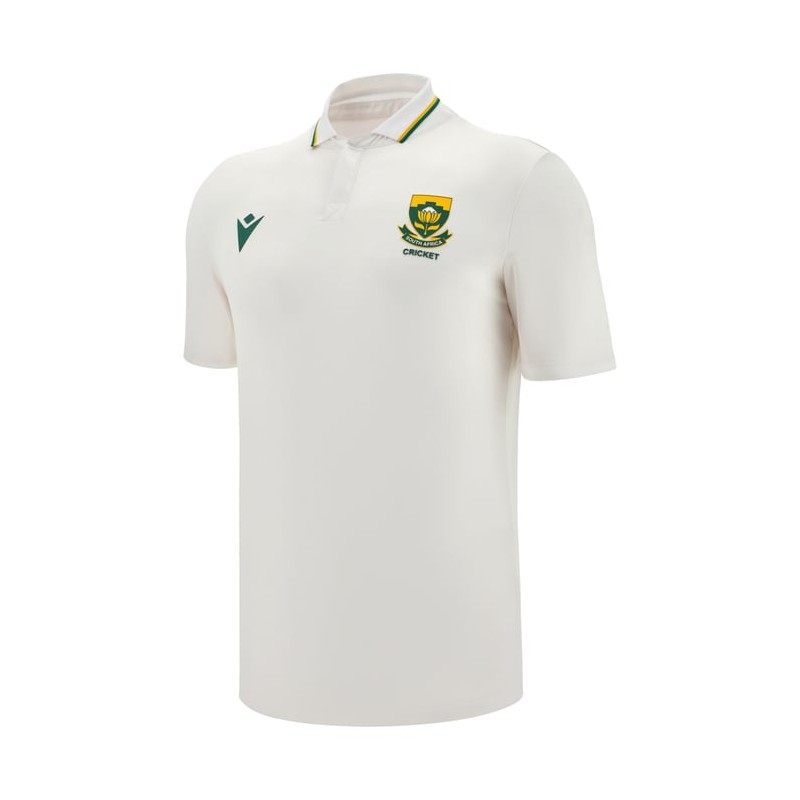 SOUTH AFRICA CRICKET - MATCH SHIRT TEST SS - MACRON - Season 2024/25 SOUTH AFRICA CRICKET - MATCH SHIRT TEST SS - MACRON - Season 2024/25