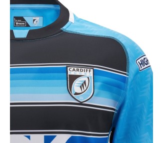 CARDIFF BLUES RUGBY - MATCH SHIRT HOME - MACRON - Season 2024/25