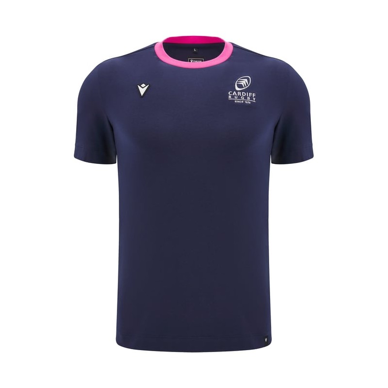 CARDIFF BLUES RUGBY – SHIRT ATH COTTON - MACRON - Season 2024/25 CARDIFF BLUES RUGBY – SHIRT ATH COTTON - MACRON - Season 2024/25