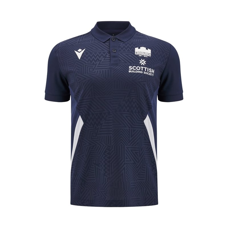 EDINBURGH RUGBY – POLO TRAVEL POLY MAGLIA - MACRON - Stagione 2024/25 EDINBURGH RUGBY – POLO TRAVEL POLY MAGLIA - MACRON - Stagione 2024/25