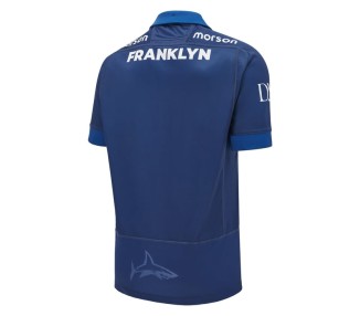SALE SHARKS RUGBY - MAILLOT MATCH HOME - MACRON - Saison 2024/25