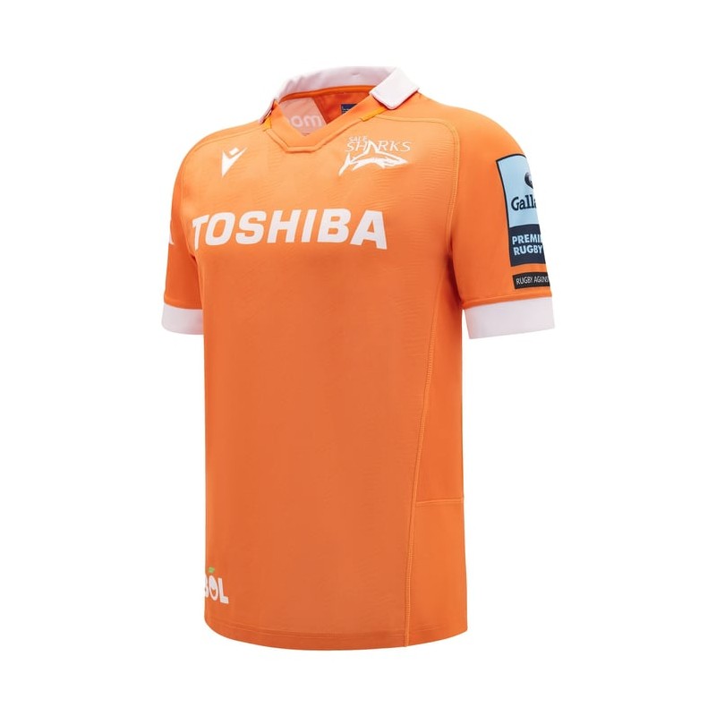 SALE SHARKS RUGBY - MATCH TRIKOT AWAY - MACRON - Saison 2024/25 SALE SHARKS RUGBY - MATCH TRIKOT AWAY - MACRON - Saison 2024/25