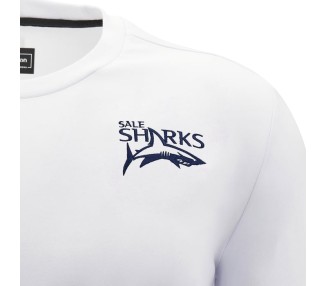 SALE SHARKS RUGBY – TRIKOT ATH BAUMWOLLE - MACRON - Saison 2024/25