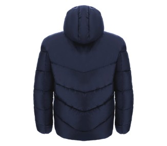 SALE SHARKS RUGBY – CHAQUETA ACOLCHADA PARKA BOMBER NAV  - MACRON - 2024/25
