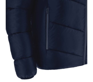 SALE SHARKS RUGBY – CHAQUETA ACOLCHADA PARKA BOMBER NAV  - MACRON - 2024/25