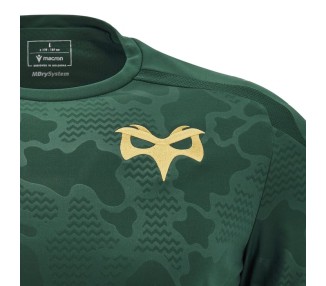 OSPREYS RUGBY – SHIRT TRAVEL POLY SS - MACRON - Season 2024/25