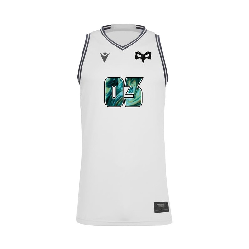 OSPREYS RUGBY - SHIRT SINGLET POLY DRY WHI - MACRON - Season 2024/25 OSPREYS RUGBY - SHIRT SINGLET POLY DRY WHI - MACRON - Season 2024/25