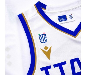 BASKET ITALIA – MAGLIA PALLACANESTRO HOME - MACRON - Stagione 2025/26