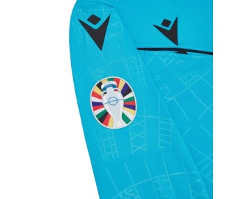 EURO 2024 UEFA ÁRBITRO HOMBRE - CAMISETA MATCH LS - FÚTBOL MACRON