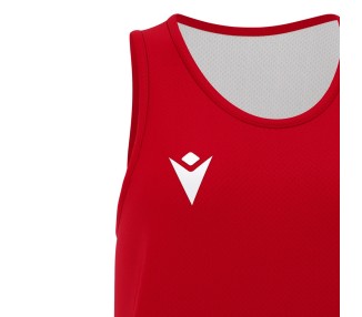OFFER - SHIRT JERSEY SINGLET WOMAN REVERSIBLE BASKETBALL F500 MACRON - Size 3XL