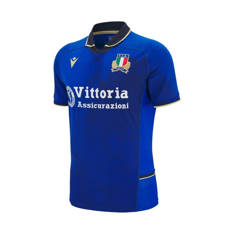 RUGBY ITALIEN ITALIA - MATCH TRIKOT BODYFIT HOME - MACRON - SAISON 2025/26