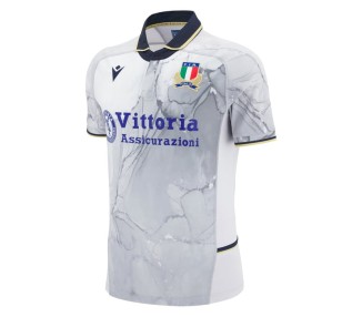 RUGBY ITALIEN ITALIA - MATCH TRIKOT BODYFIT AWAY - MACRON - SAISON 2025/26