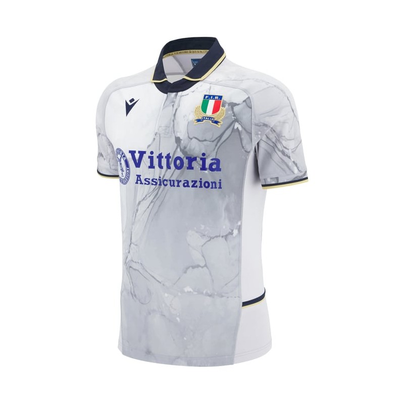 RUGBY ITALIA - CAMISETA MATCH BODYFIT AWAY - MACRON - TEMPORADA 2025/26