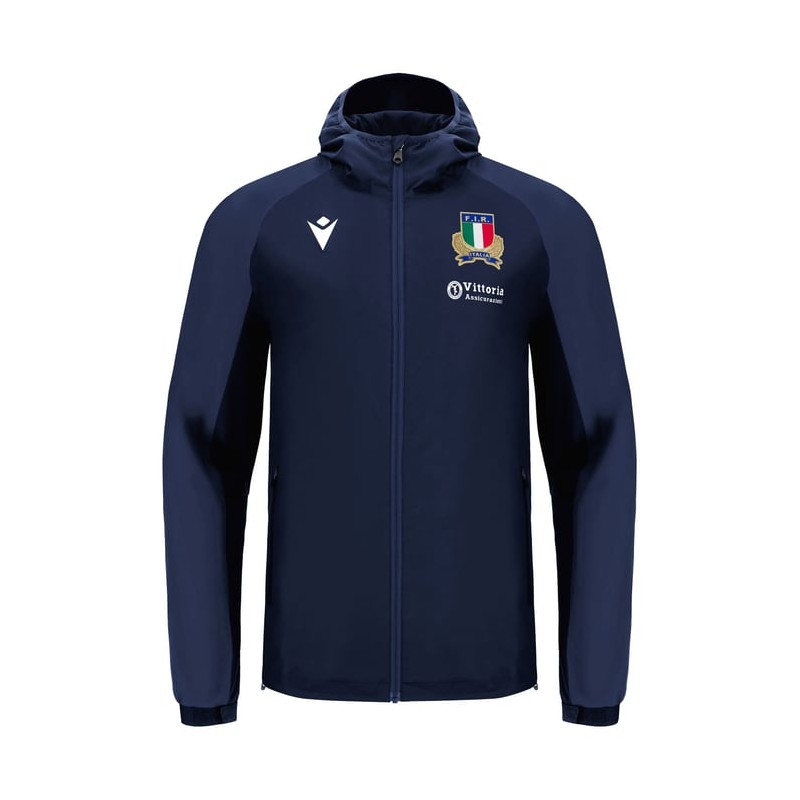 RUGBY ITALIEN – REGENJACKE ATHLEISURE - MACRON - Saison 2025/26