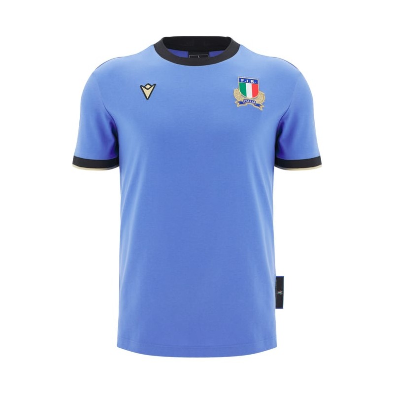 RUGBY ITALIE – MAILLOT LF COTON - MACRON - Saison 2025/26