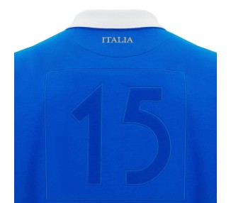 RUGBY ITALIA - CAMISETA COTON LF ML - MACRON - Temp. 2025/26