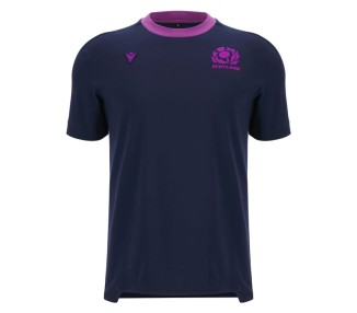 RUGBY SCHOTTLAND – TRIKOT ATHLEISURE BAUMWOLLE - MACRON - Saison 2025/26