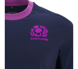 RUGBY SCOZIA – MAGLIA ATHLEISURE COTONE ML - MACRON - Stagione 2025/26