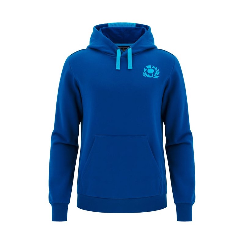 RUGBY SCHOTTLAND – KAPUZENPULLOVER LEISURE BAUMWOLLE - MACRON - Saison 2025/26