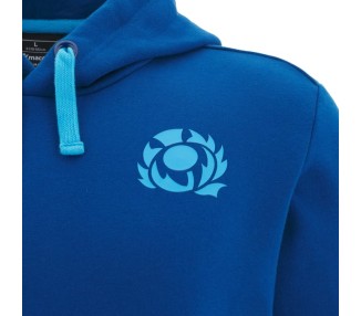 RUGBY SCHOTTLAND – KAPUZENPULLOVER LEISURE BAUMWOLLE - MACRON - Saison 2025/26