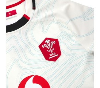 RUGBY PAYS DE GALLES - MAILLOT MATCH BODY FIT AWAY - MACRON - Saison 2025/26